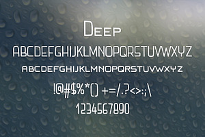 DEEP Font