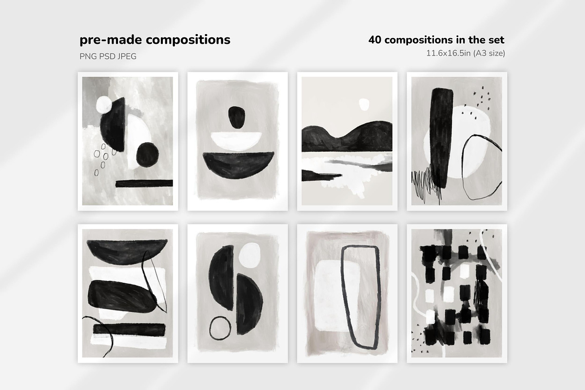 Abstraction constructor, shapes, an Object Graphic by ARTMIRU (Photo 9 of 19)