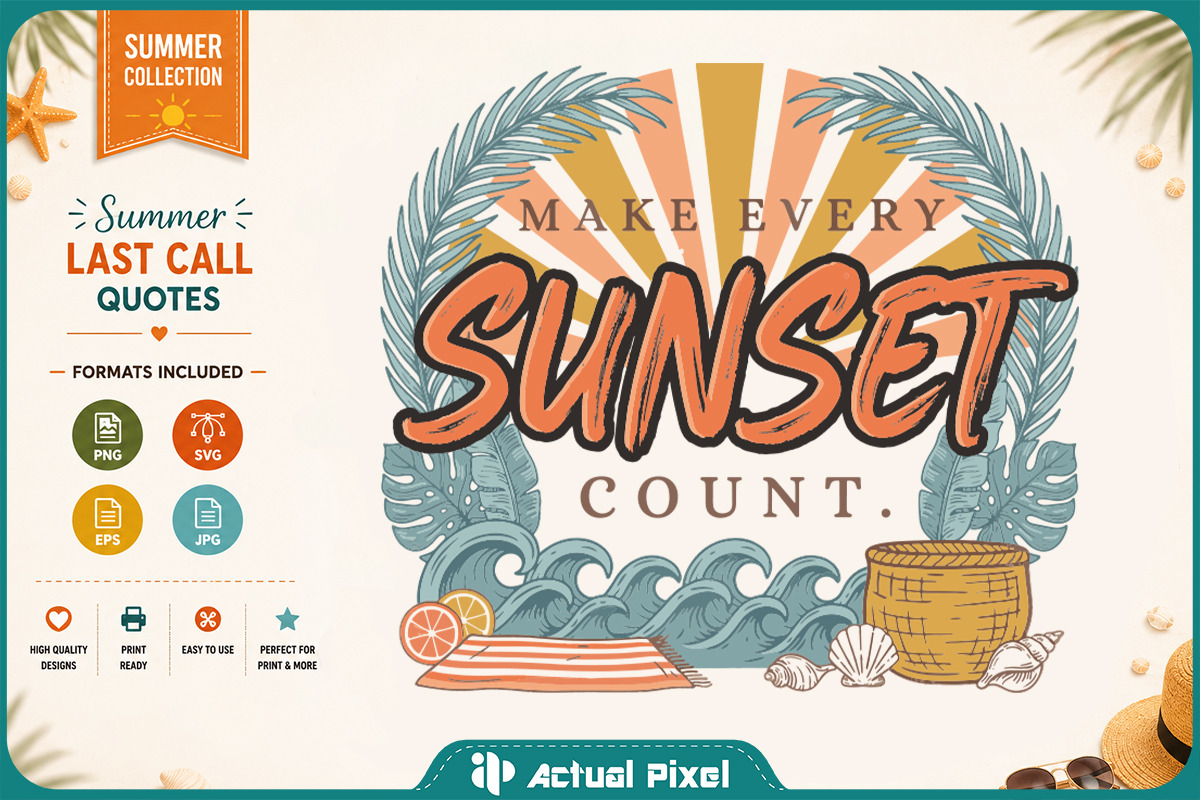 Summer Last Call Bundle, a Seasonal Illustration by Actual Pixel (Photo 13 of 23)