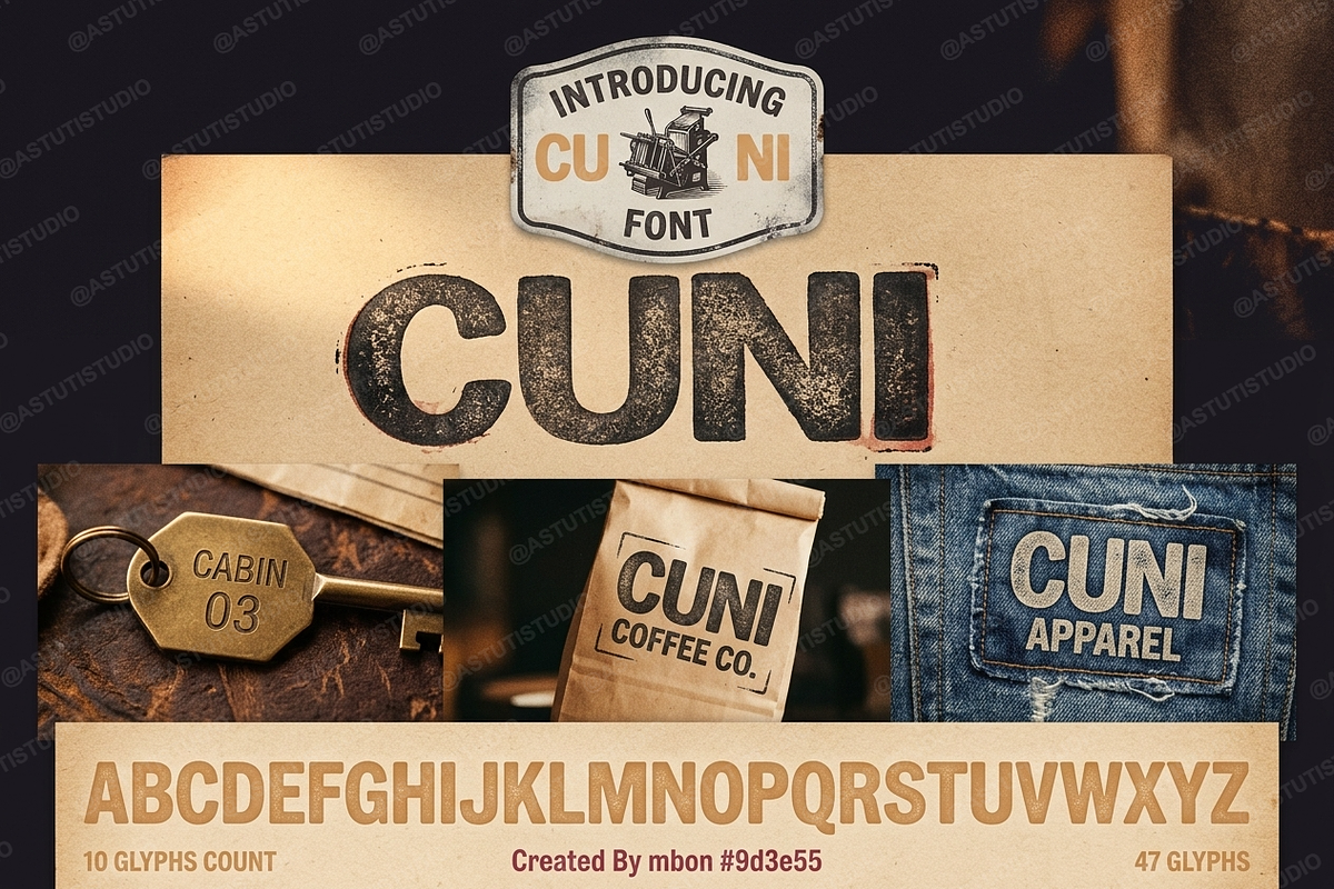 Cuni - Elegant Modern Serif Typeface, a Serif Font by Astuti Studio (Photo 9 of 25)
