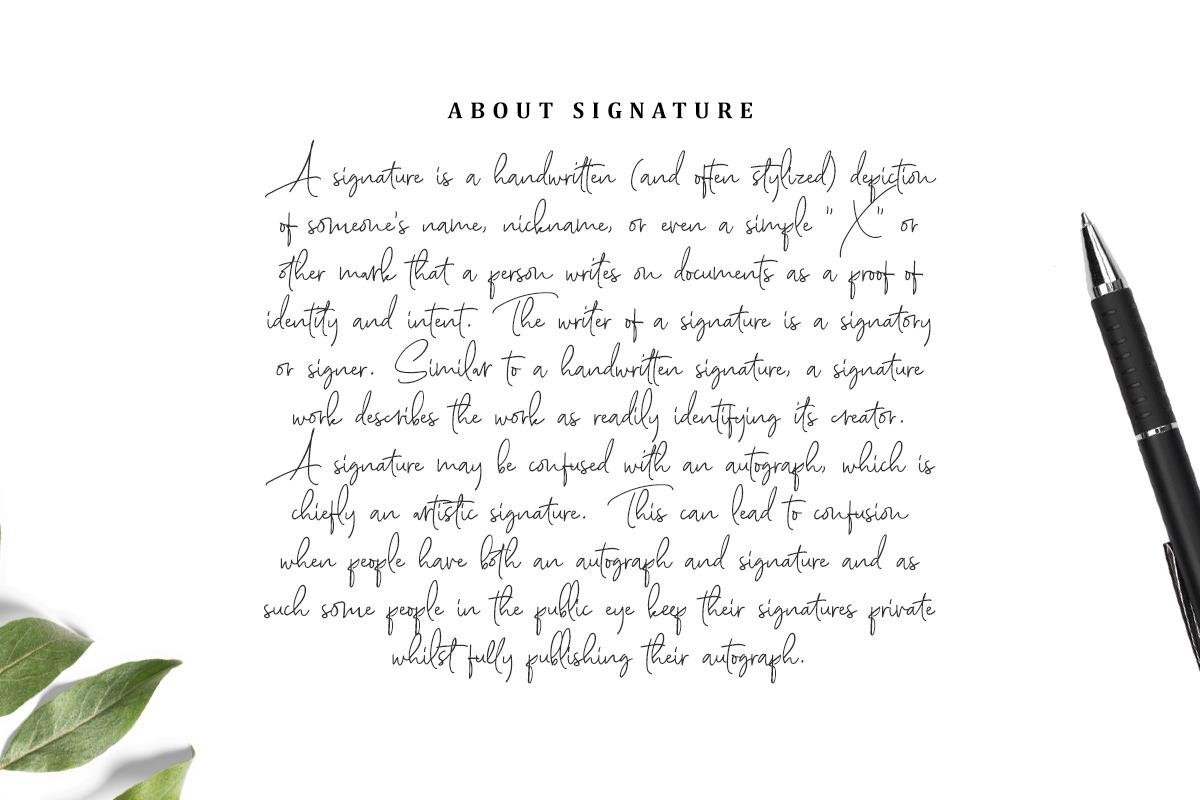 Scarlette Script preview 4