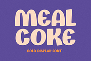 Meal Coke Font, a Handwritten Font by Forberas Club (Thumbnail 1 of 9)
