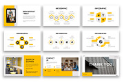 Minimal Corporate PowerPoint, a Presentation Template by kreatifreya (Thumbnail 4 of 5)
