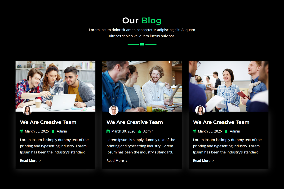 Digital Marketing Agency Website, a Bootstrap Template by Themeplaza (Photo 7 of 7)