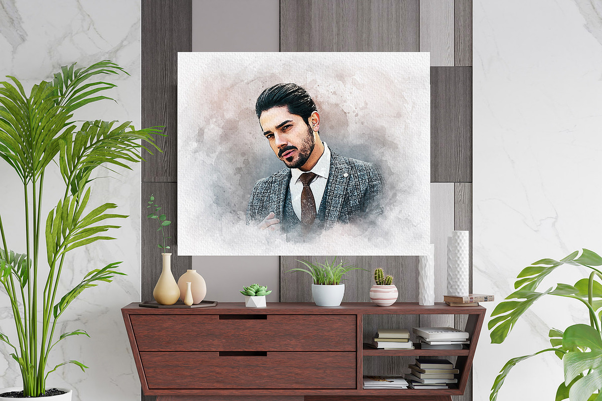 Editable Portrait Effect, an Action Add-On by Photoshop Action (Photo 3 of 15)