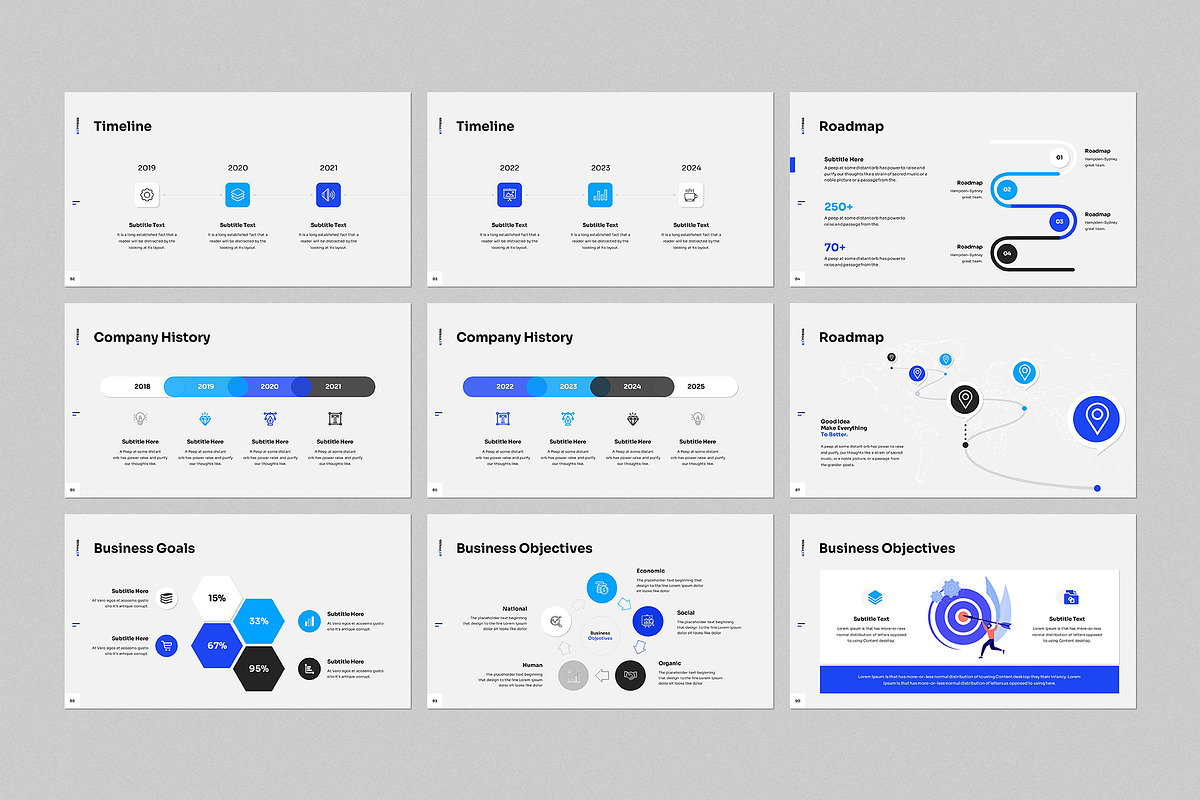 Pitch Deck PowerPoint Template, a Presentation Template by CreativeSlides (Photo 14 of 41)