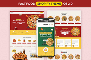 Fast Food & Restaurant Shopify Theme, a Shopify Template by LogicGo Shopify Experts