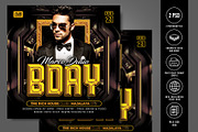 Birthday Flyer, a Flyer Template by AyumaDesign (Thumbnail 3 of 4)