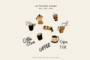 Mini Coffee Vector Icon Pack, an Object Graphic by lilovwishes (Thumbnail 2 of 4)