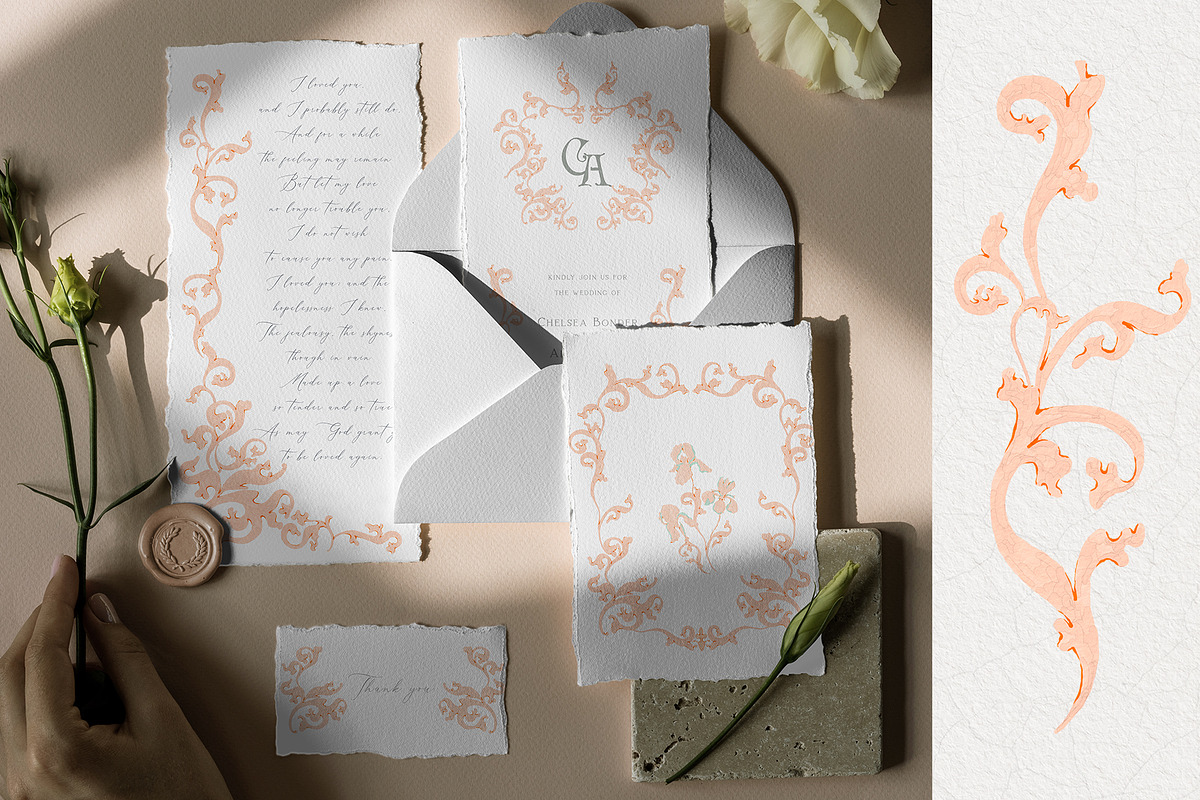 Fine Art Wedding Clipart, an Illustration by Sensual Art (Photo 10 of 16)