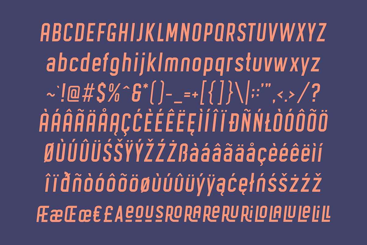 Avantgarde Sans Serif Family, a Sans Serif Font by Graphicdome (Photo 18 of 18)