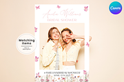 Butterfly Bridal Shower Photo Frame, an Invitation Template by Digital_Mind (Thumbnail 1 of 5)