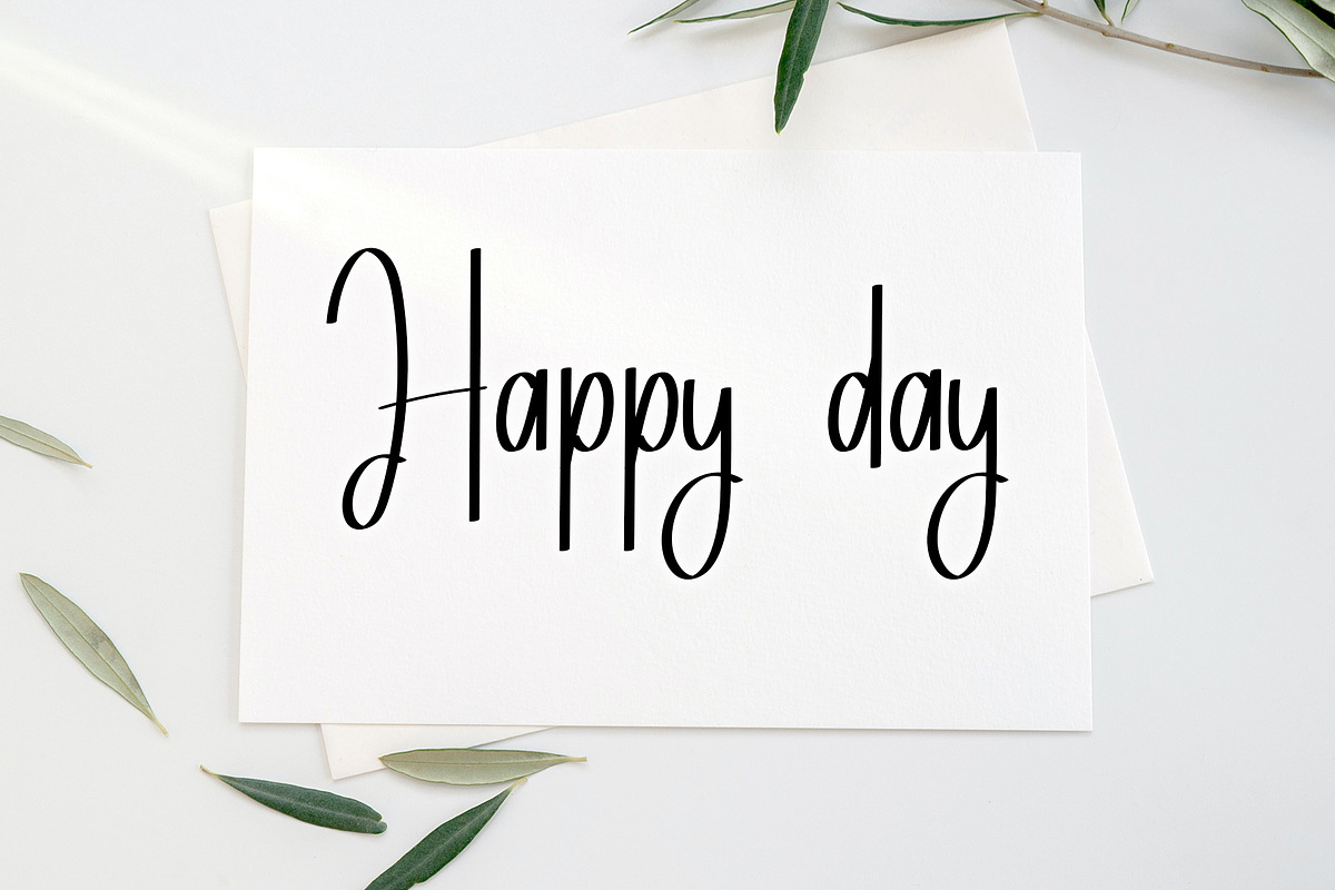Romantic, a Handwritten Font by FreshTypeINK (Photo 7 of 7)