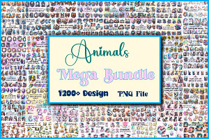 Animals Mega Bundle, an Illustration by Wow Magic