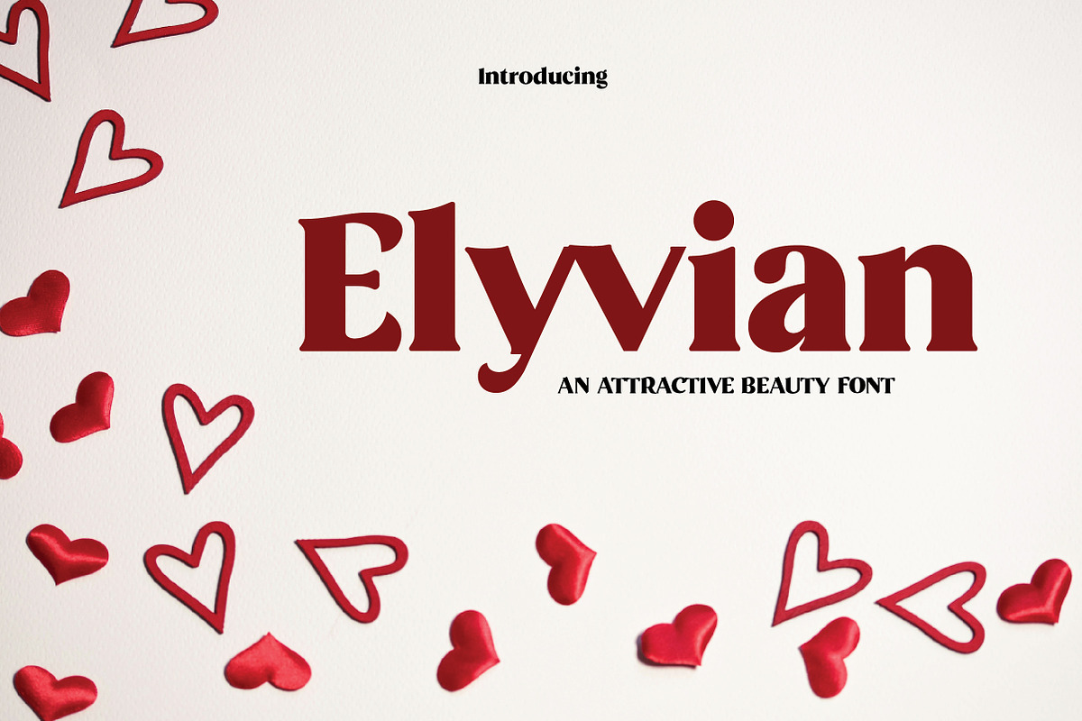Elyvian | Modern Elegant Serif Typef, a Serif Font by Artdez (Photo 1 of 5)