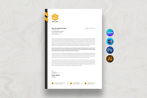 Letterhead, a Stationery Template by DesignDevisers