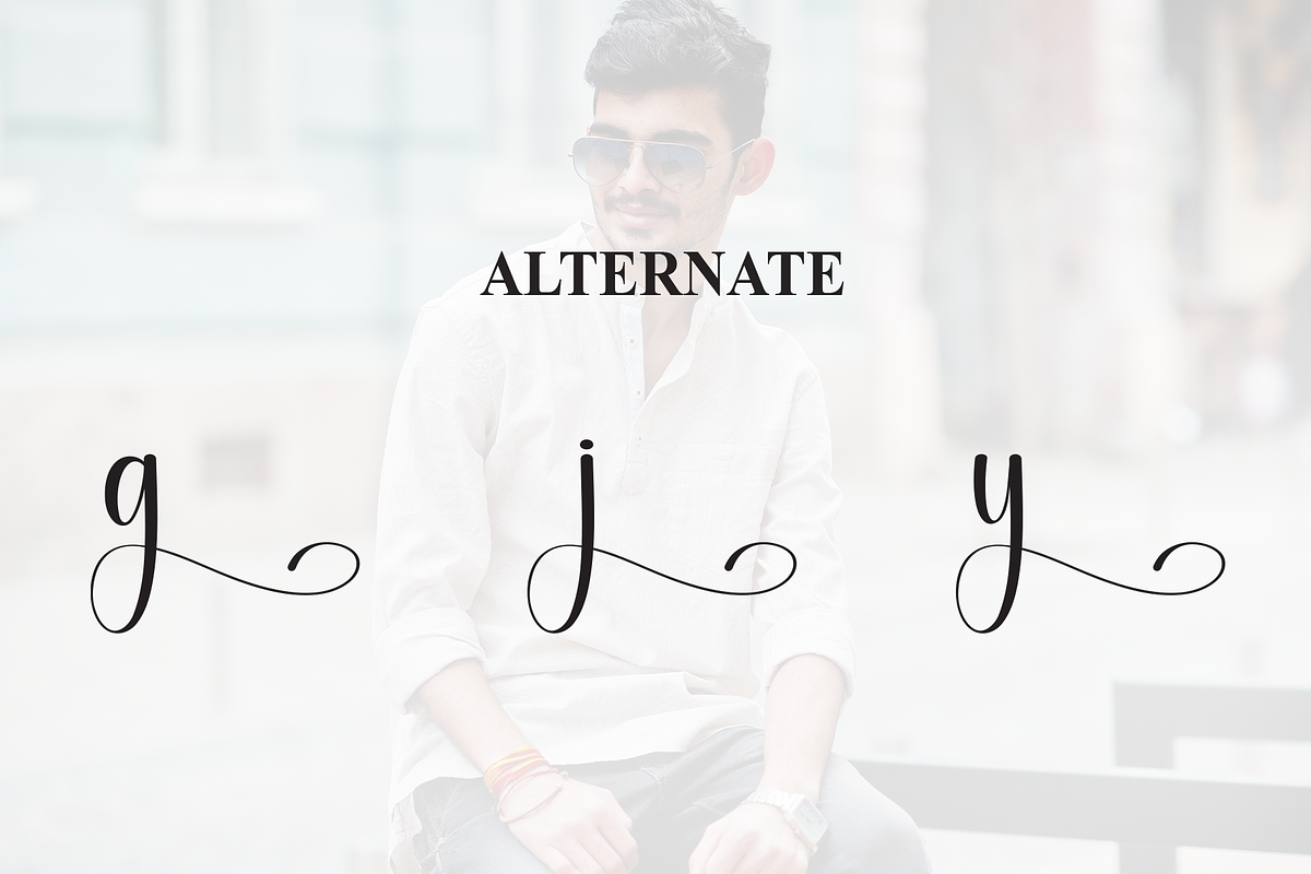 Stylish | Script Font, a Handwritten Font by Scratchones (Photo 8 of 9)