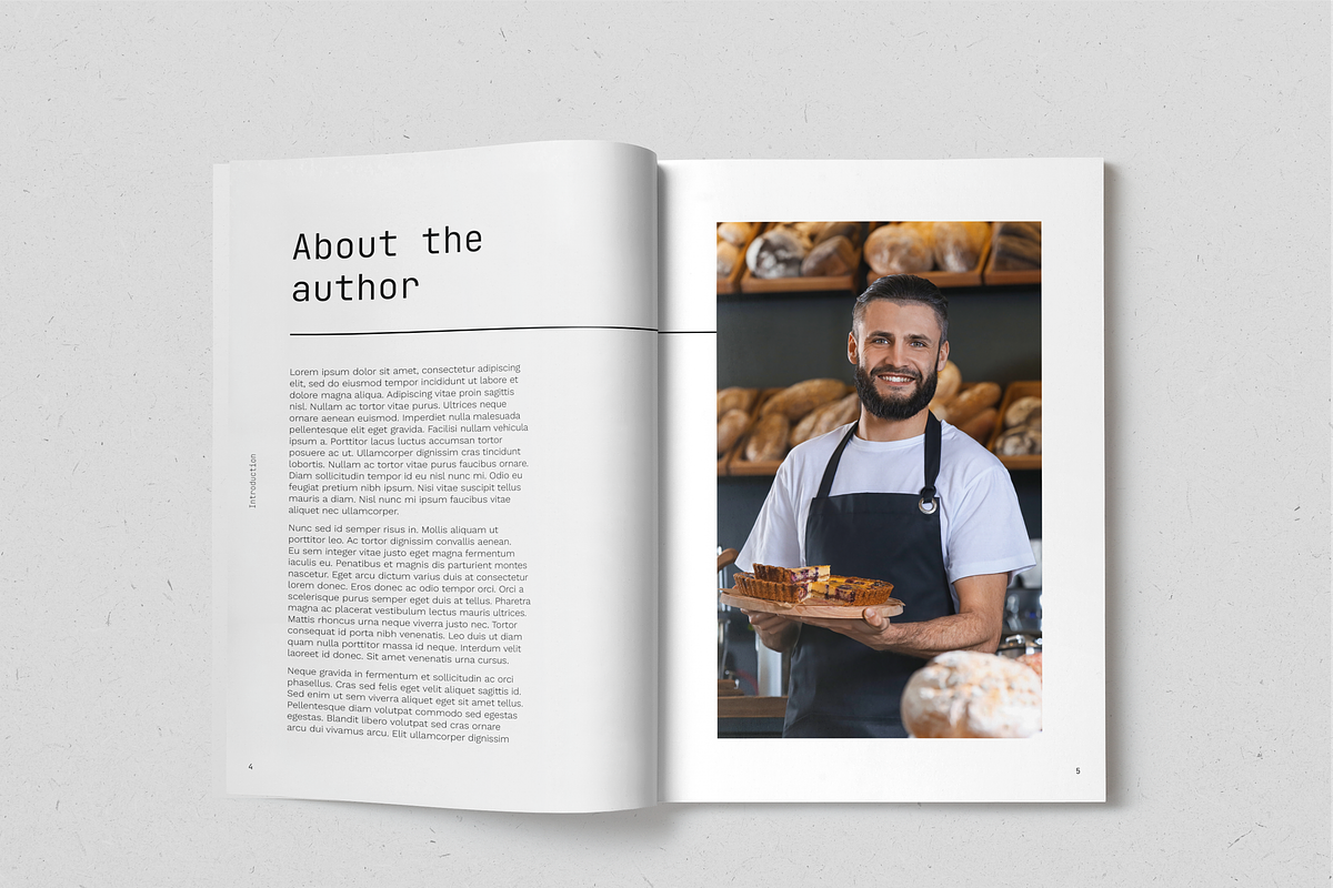 Healthy Desserts Recipe Book, a Magazine Template by SonaGeciova (Photo 4 of 19)