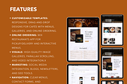 Coffee Website Templates - WIX, a Wix Template by Gsrwebdesign (Thumbnail 6 of 6)