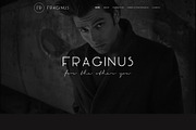 Fraginus Fashion Website Template, a Landing Page Template by PSDFY (Thumbnail 2 of 5)
