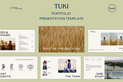 Tuki | Canva Portfolio Presentation, a Presentation Template by Artfullyours (Thumbnail 1 of 7)