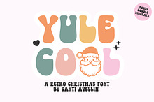 Yule Cool - Retro Christmas Font