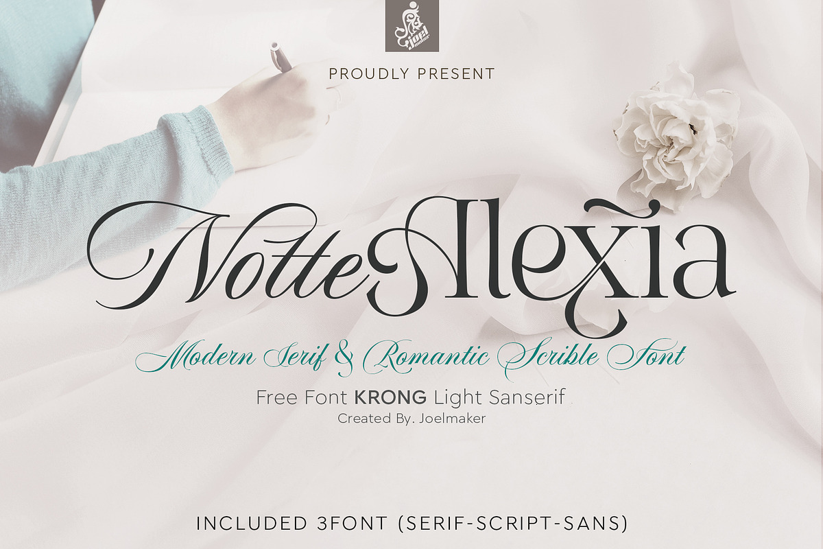 Notte Alexia, a Script Font by joelmaker (Photo 2 of 25)