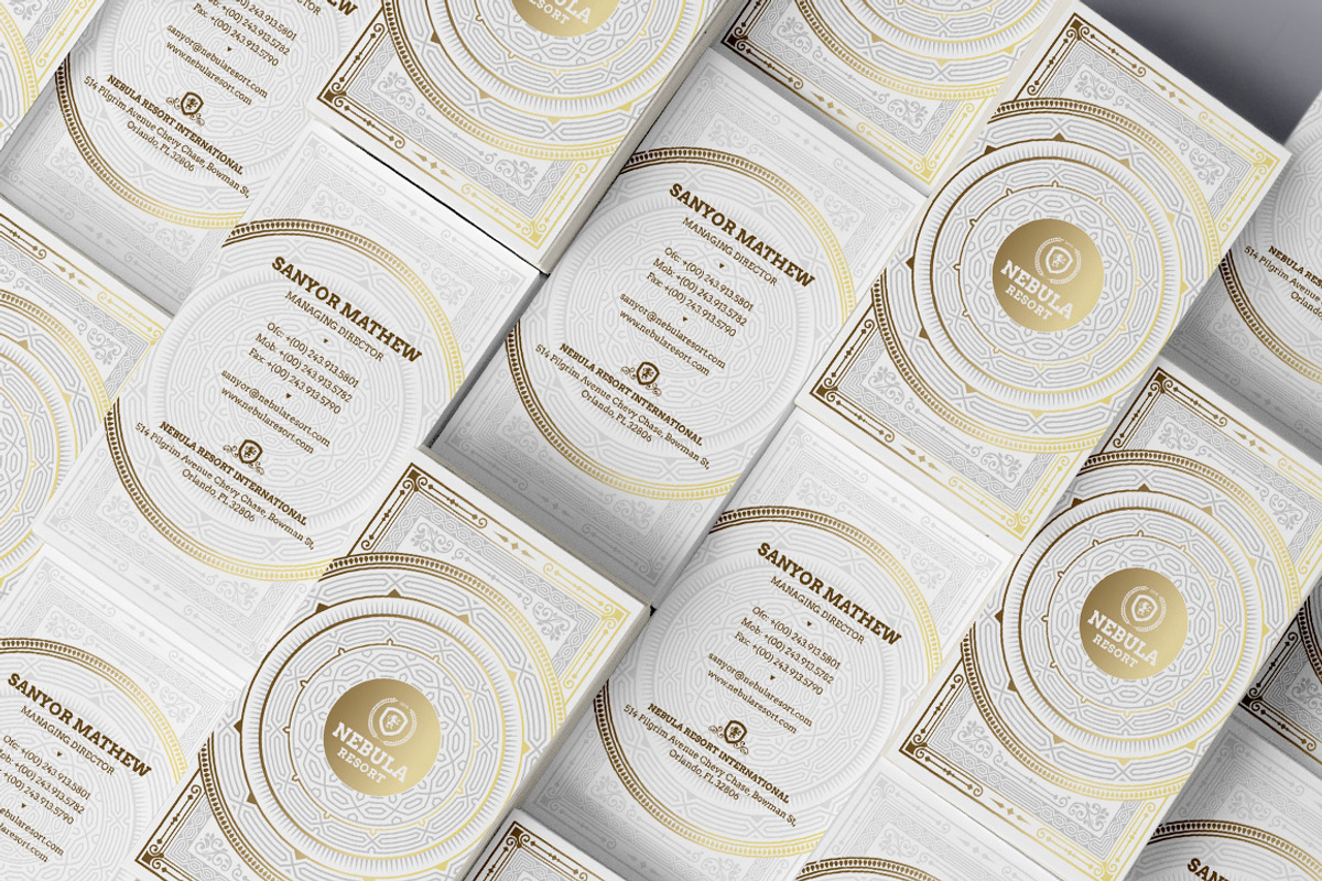100 Modern Business Card Bundle, a Business Card Template by GraphicsEgg (Photo 86 of 102)
