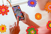 HIPPIE 70s FLOWERS-INSTAGRAM CREATOR, an Illustration by okchizh (Thumbnail 12 of 13)