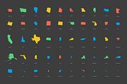 USA vector maps, a Work Illustration by Design Shop (Thumbnail 4 of 5)