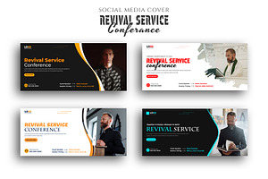 Revival Conference Facebook Cover, a Social Media Template by Designgrove