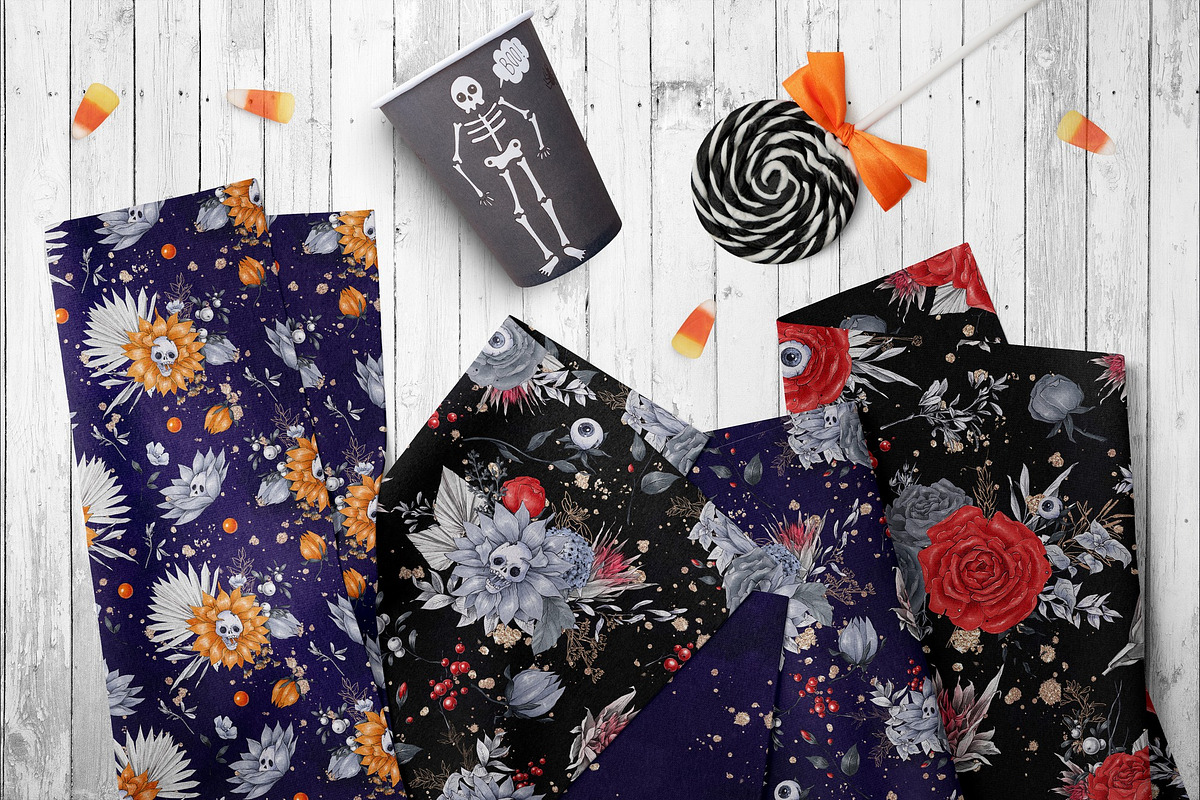 Halloween Party, a Decorative Illustration by Yuliya Art (Photo 8 of 10)