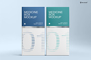 Standing Pharmaceutical Box Mockup, a Packaging Mockup by Ram Studio LLC (Thumbnail 6 of 12)
