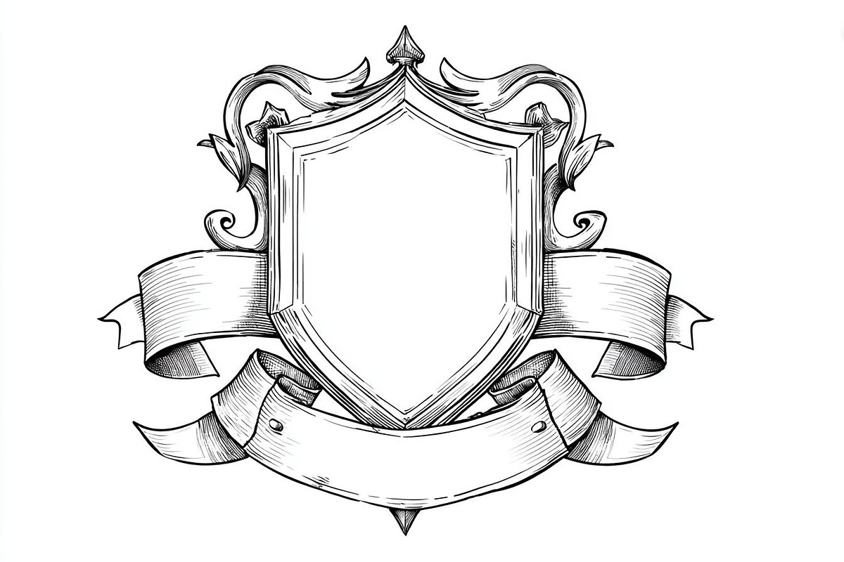 Vintage Royal Coat of Arms Emblem, a Graphic by hafijul (Photo 10 of 11)