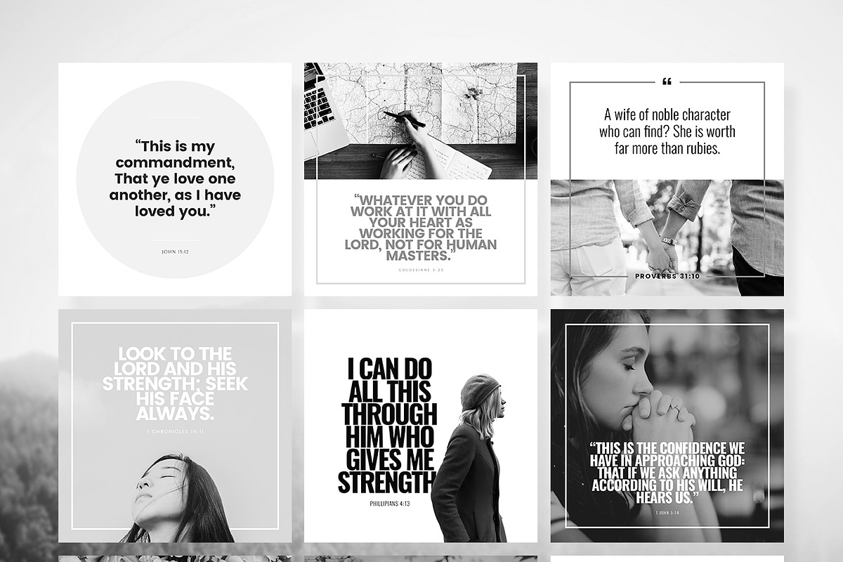 Elegant Social Media Templates, a Social Media Template by Church Resources Depot (Photo 2 of 2)