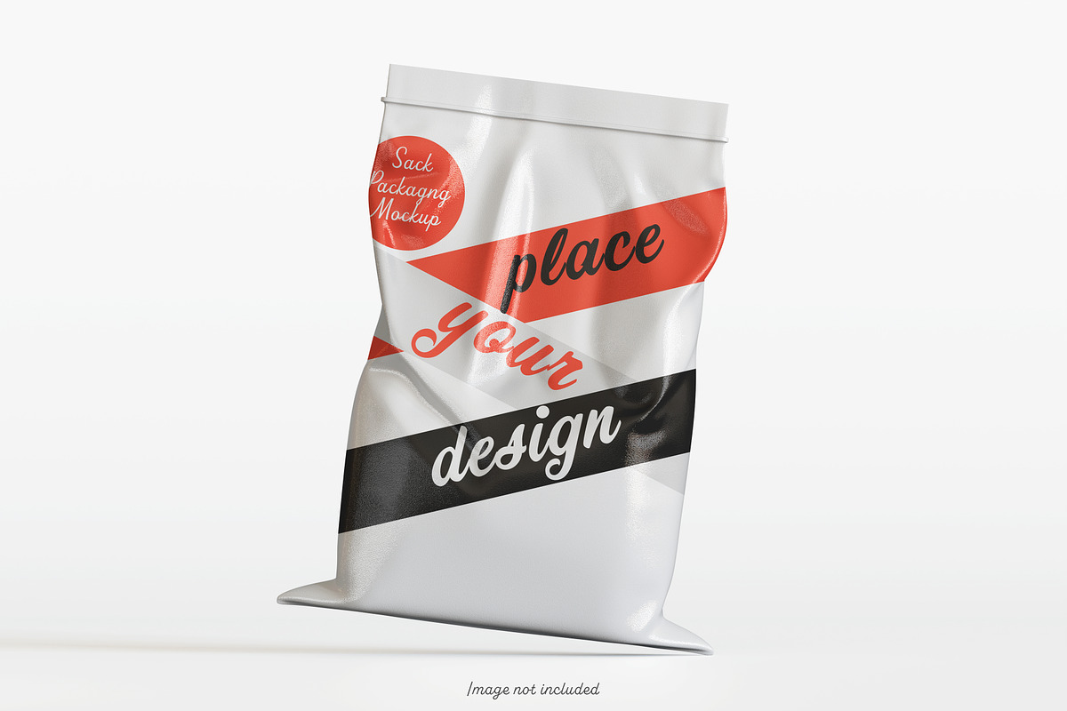 Sack Packaging Mockup Bundles, a Packaging Mockup by Ambo Ampeng (Photo 3 of 21)