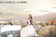 Sky Photoshop Overlays-PS + PSE preview 2