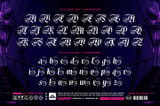 Rebella Typeface, a Blackletter Font by alit design (Thumbnail 6 of 17)