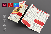 Editable Burger Menu Template, a Flyer Template by Kida (Thumbnail 2 of 3)