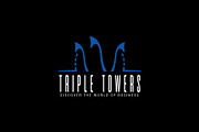 Triple Towers Logo, a Branding & Logo Template by Midgardians (Thumbnail 4 of 4)