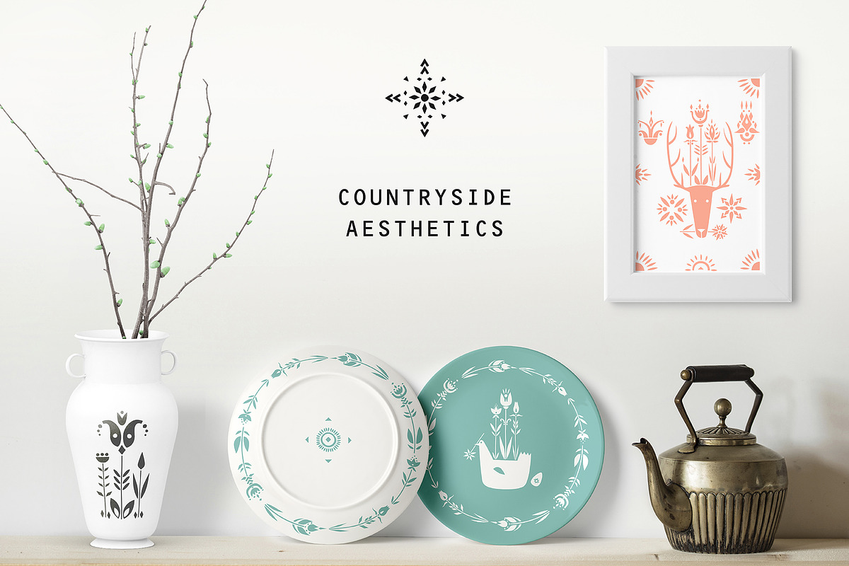 Rustic Spring - Graphic Collection, a Decorative Illustration by Struvictory.art (Photo 2 of 10)