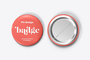 Pin Badge Mock-up, a Merchandise Mockup by Yogurt86 (Thumbnail 6 of 16)