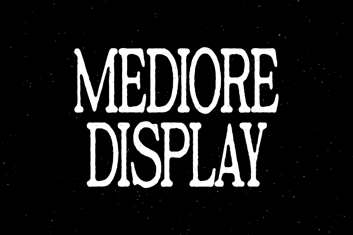 Mediore - Retro Editorial Serif, a Serif Font by Typeparties (Photo 8 of 10)