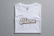 Wavy Retro Mama Layered Embroidery, an Illustration by Purpose Ekbal (Thumbnail 2 of 3)