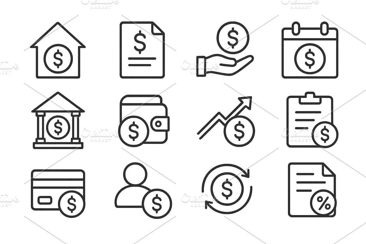 Vector illustration of financial, a Finance Illustration by ZinetroN