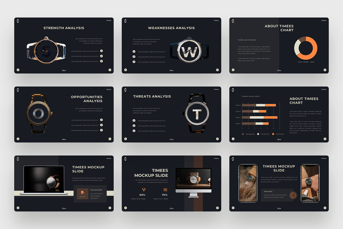 TIMEES - Watch Google Slides, a Presentation Template by BeadyLab (Photo 5 of 6)