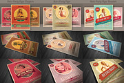 SALE: 6Retro Flyer Templates 50% Off, a Flyer Template by Cruzine (Thumbnail 3 of 3)