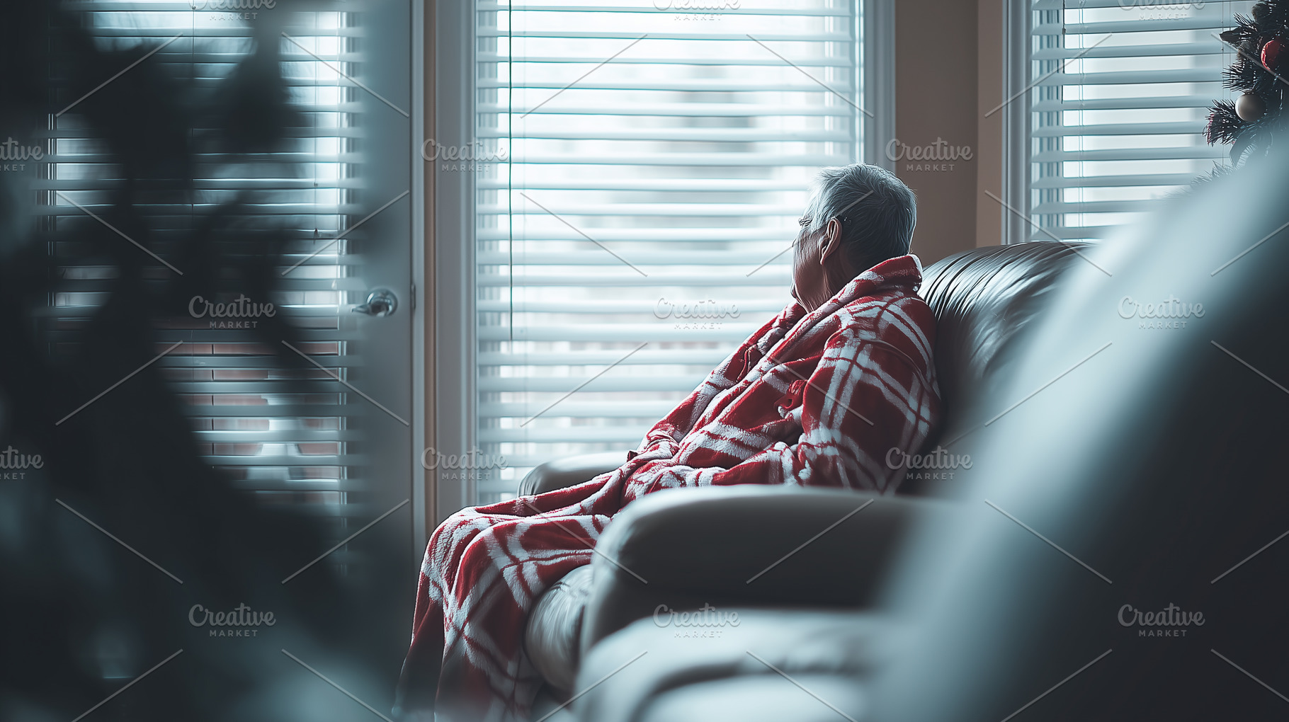 Elderly man sitting comfortably, a Person Photo by MistyDay