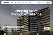 Real Estate & Construction Group, a WordPress Template by Elite Templates (Thumbnail 1 of 11)