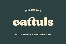 Cattuls Soft Groovy Retro Serif Font